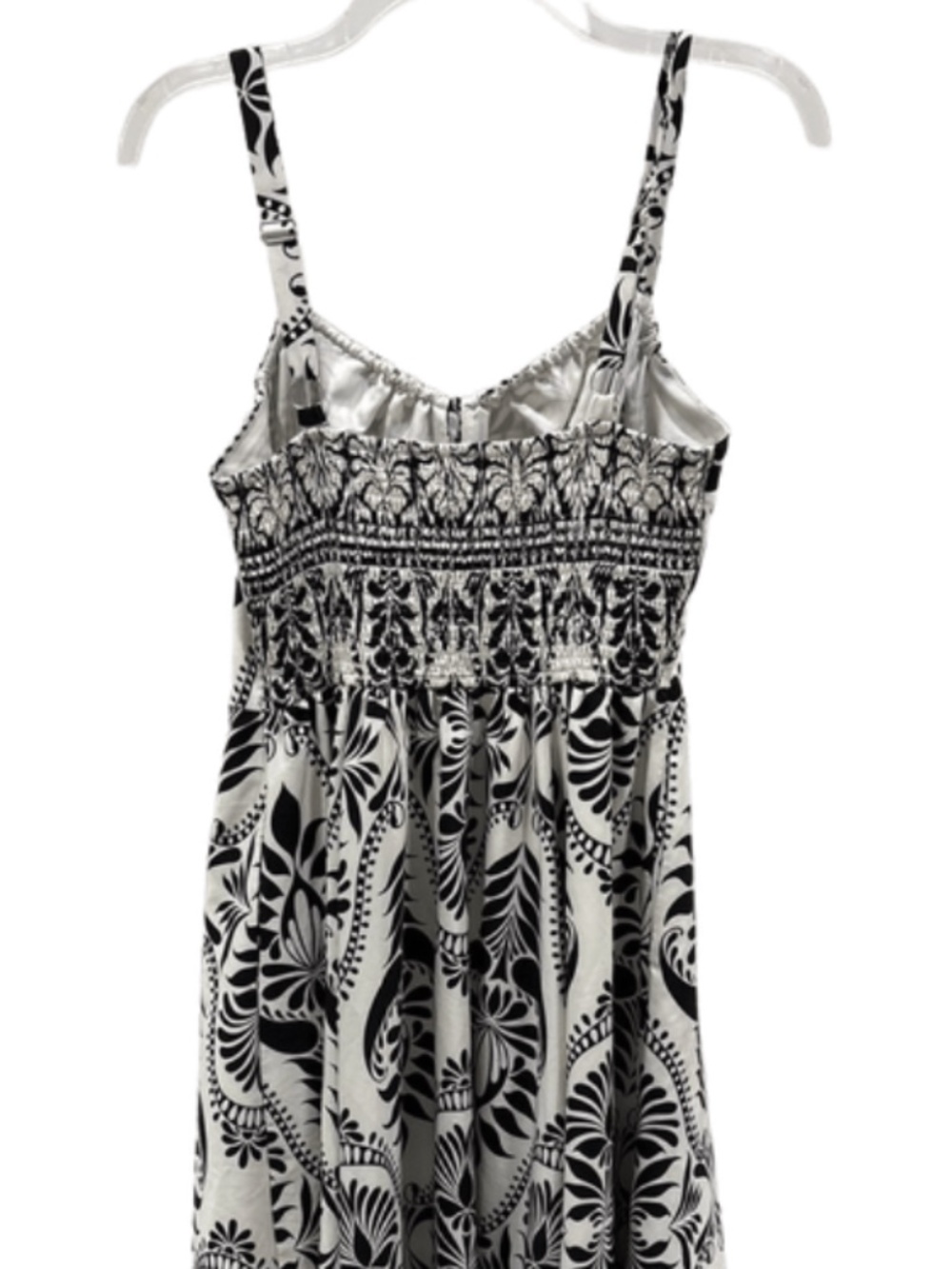 Blush & Day Ivory & Black Maxi Sundress (Lined) | Size M - Picture 2 of 4